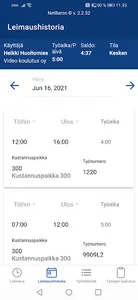 NetBaron, Kello-MobiApp screenshot 2