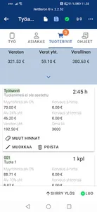 NetBaron, Kello-MobiApp screenshot 6