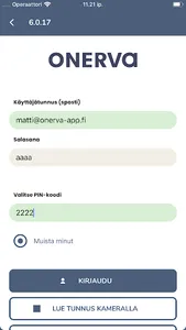 Onerva screenshot 0