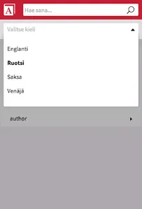 Otavan sanastot screenshot 0