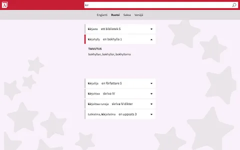 Otavan sanastot screenshot 3