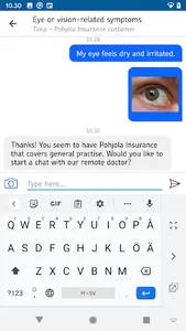 Pohjola Health Advisor screenshot 2