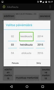 AikaRauta screenshot 1