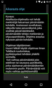 AikaRauta screenshot 2