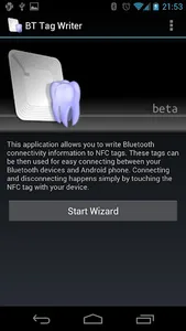BT Tag Writer screenshot 1