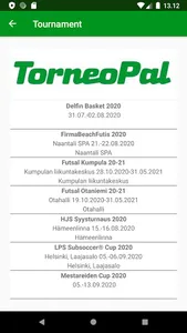 TorneoPal screenshot 0