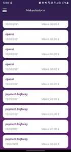 Urheilukortti screenshot 3