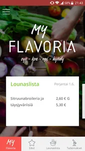 MyFlavoria screenshot 1