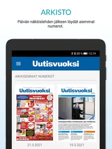 Uutisvuoksi, päivän lehti screenshot 11