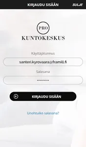 Kuntokeskus Pro screenshot 0