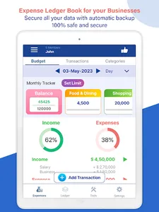 Ledger Book Expense Manager screenshot 16