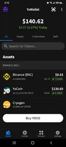 YoWallet - DeFi Crypto Wallet screenshot 0