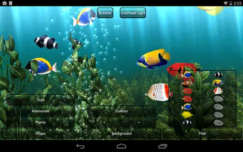 Aquarium Live Wallpaper screenshot 6