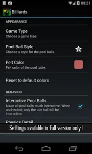 KF Billiards Free Wallpaper screenshot 3
