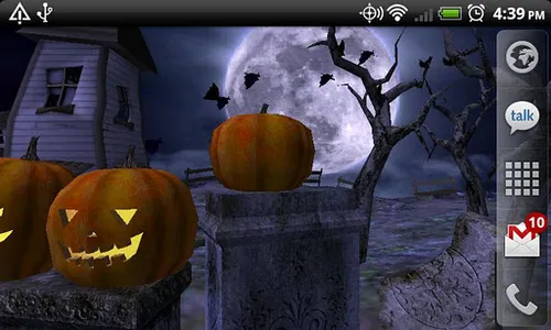 Halloween Live Wallpaper screenshot 1
