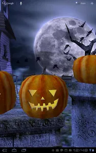 Halloween Live Wallpaper screenshot 2