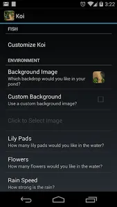 Koi Live Wallpaper screenshot 6