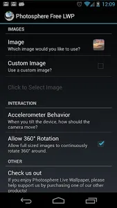 Photosphere Free Wallpaper screenshot 4