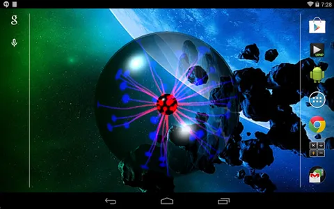 Plasma Orb Free Live Wallpaper screenshot 4