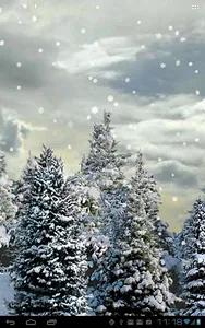 Snowfall Free Live Wallpaper screenshot 0