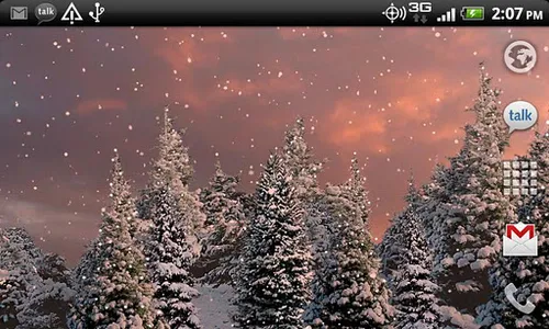 Snowfall Free Live Wallpaper screenshot 4