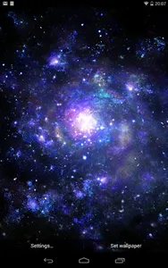 Galactic Core Live Wallpaper screenshot 6