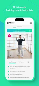Fitmit5 - Deine gesunde Pause screenshot 2