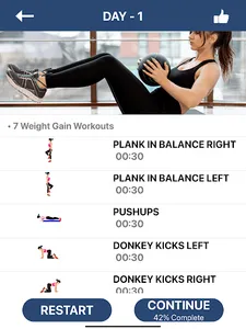 Weight Gain Workouts Food Diet screenshot 17