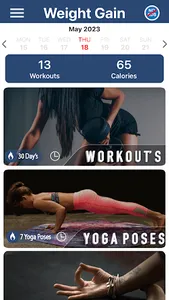 Weight Gain Workouts Food Diet screenshot 8