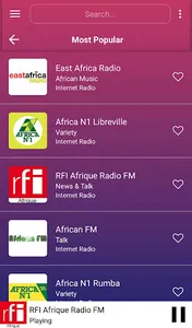 A2Z Central African FM Radio screenshot 9