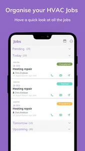 HVAC Service Scheduling, Dispa screenshot 1