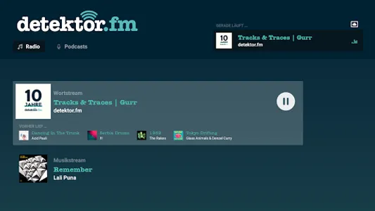 detektor.fm | Onlineradio screenshot 15