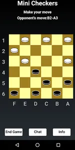 Mini Checkers screenshot 0