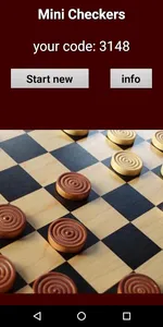 Mini Checkers screenshot 1