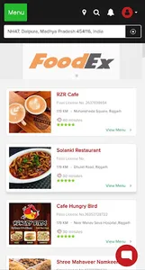 FoodEx Delivery screenshot 0