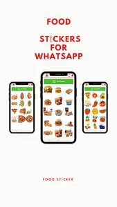 Food Stickers - WAStickerApps screenshot 10