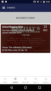 Hartley Alumni screenshot 4