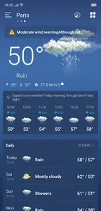 Weather - Rain Radar & Widget screenshot 1