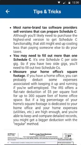 Form 1040 Schedule C screenshot 5