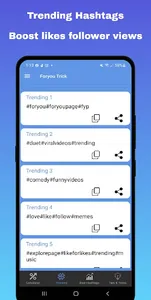 Foryou Trick Followers & Likes screenshot 9