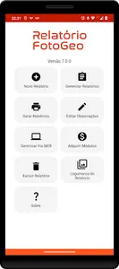 Relatório Fotogeo screenshot 0