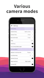 NinjaCam: Camera in Background screenshot 4