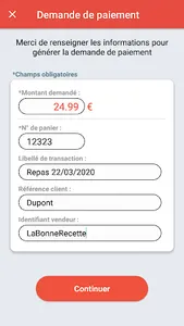 Chèque-Vacances Pro screenshot 1