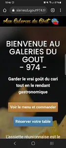 Aux galeries Du Gout 974 screenshot 0