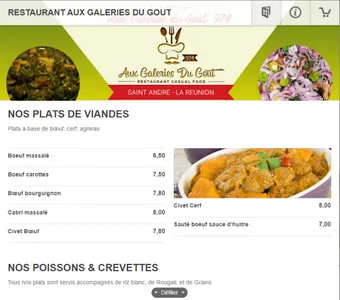 Aux galeries Du Gout 974 screenshot 15
