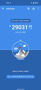 Altimeter screenshot 2