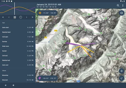 The Sun Ephemeris (Sunset, Sun screenshot 11