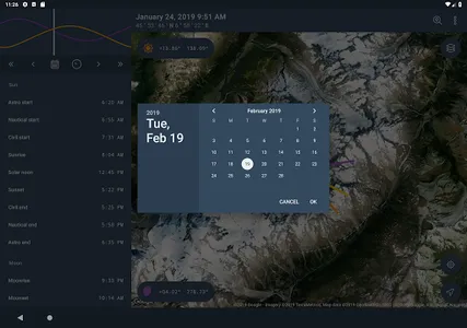 The Sun Ephemeris (Sunset, Sun screenshot 13