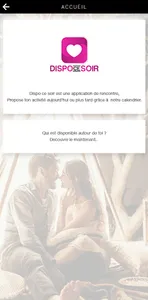 Dispo ce soir screenshot 1