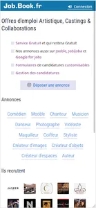 Job.Book.fr screenshot 0
